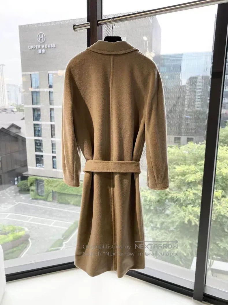 Max Mara Max Mara Cashmere and goat wool coat Size 4XL / US 24-26 - 3 Thumbnail