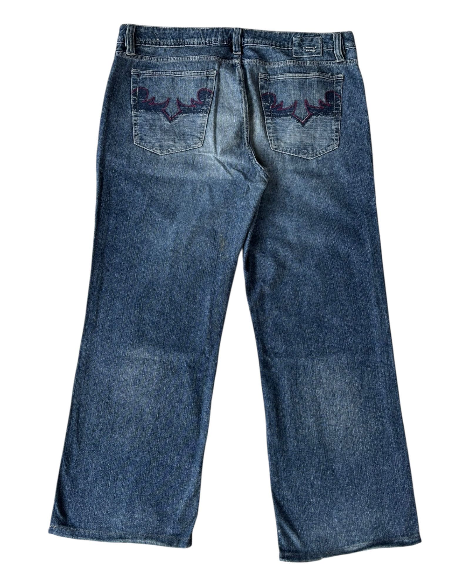 Diesel × If Six Was Nine × Le Grande Bleu (L.G.B.) Diesel Baggy Jeans Distressed Denim Size US 38 / EU 54 - 8 Thumbnail