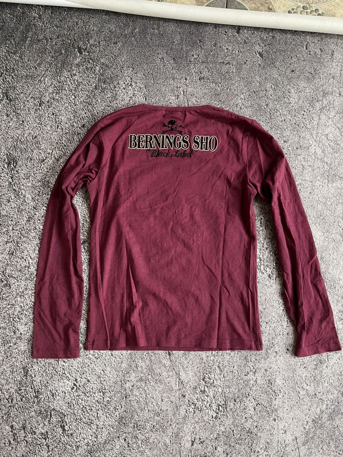 Japanese Brand Y2K Bernings sho punk skull long sleeve Size US M / EU 48-50 / 2 - 6 Thumbnail