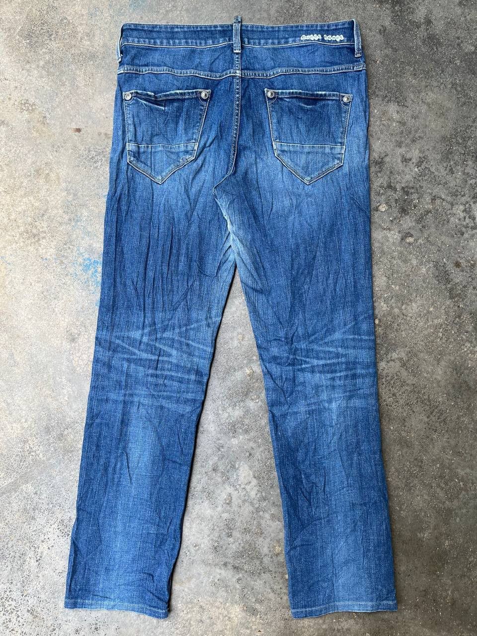 Japanese Brand SWEET CAMEL FADED STYLE JEANS Size US 36 / EU 52 - 6 Thumbnail