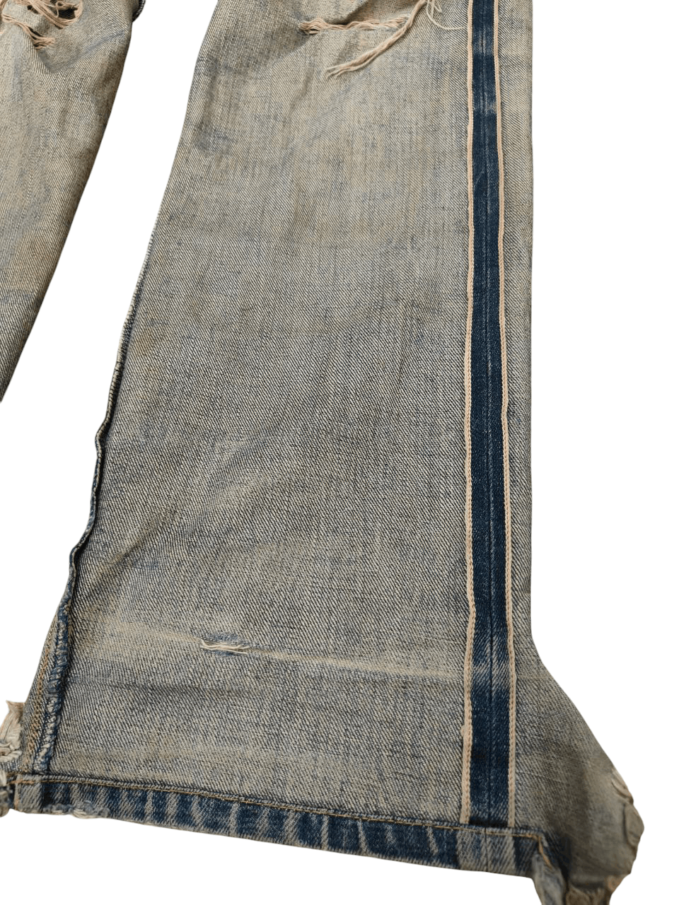 Beauty Beast Japanese Rupert Mudwash Distressed Selvedge Size US 31 - 9 Thumbnail