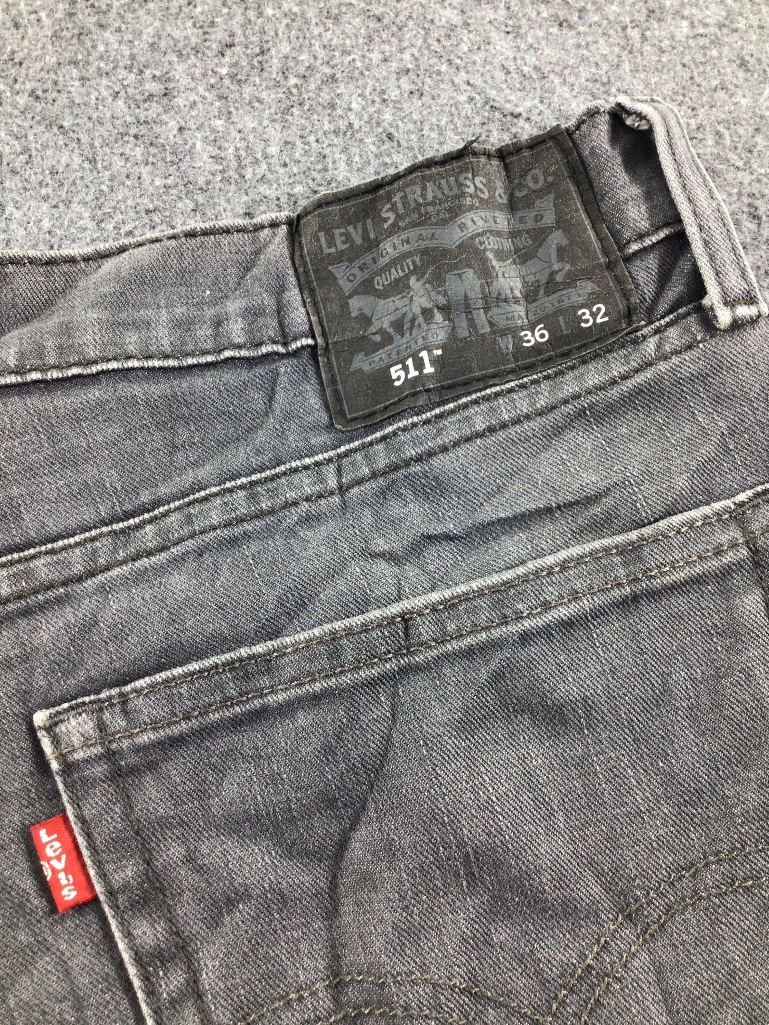 Levi's Vintage Levis 511 Jeans-J609 Size US 36 / EU 52 - 5 Thumbnail