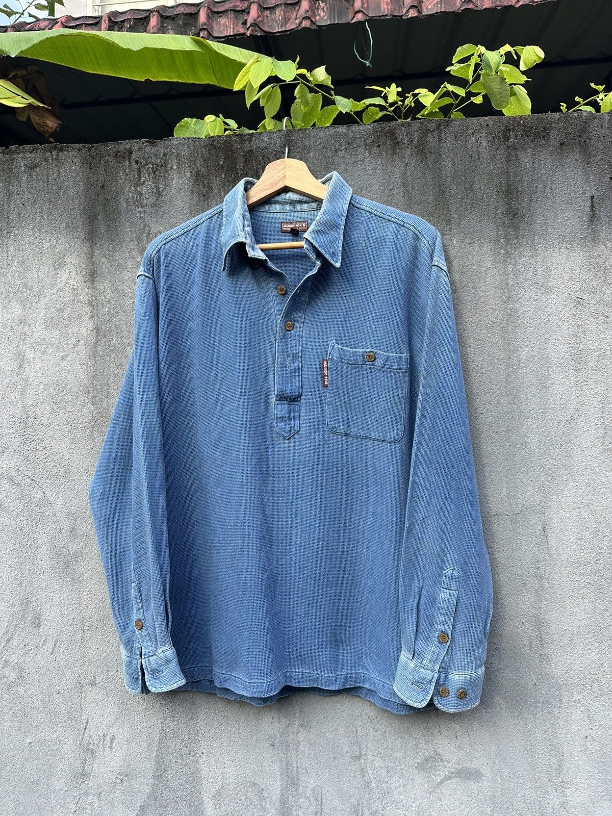 Vintage THRASHED Faded Muddy Fox Pullover ERD Long Sleeves Tshirt Size US L / EU 52-54 / 3 - 2 Thumbnail
