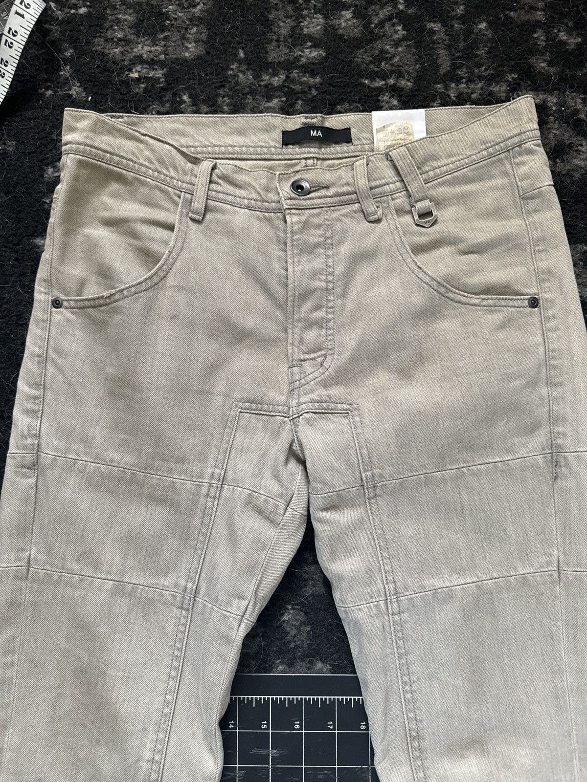 image of Julius Ma Denim in Beige, Men's (Size 30)