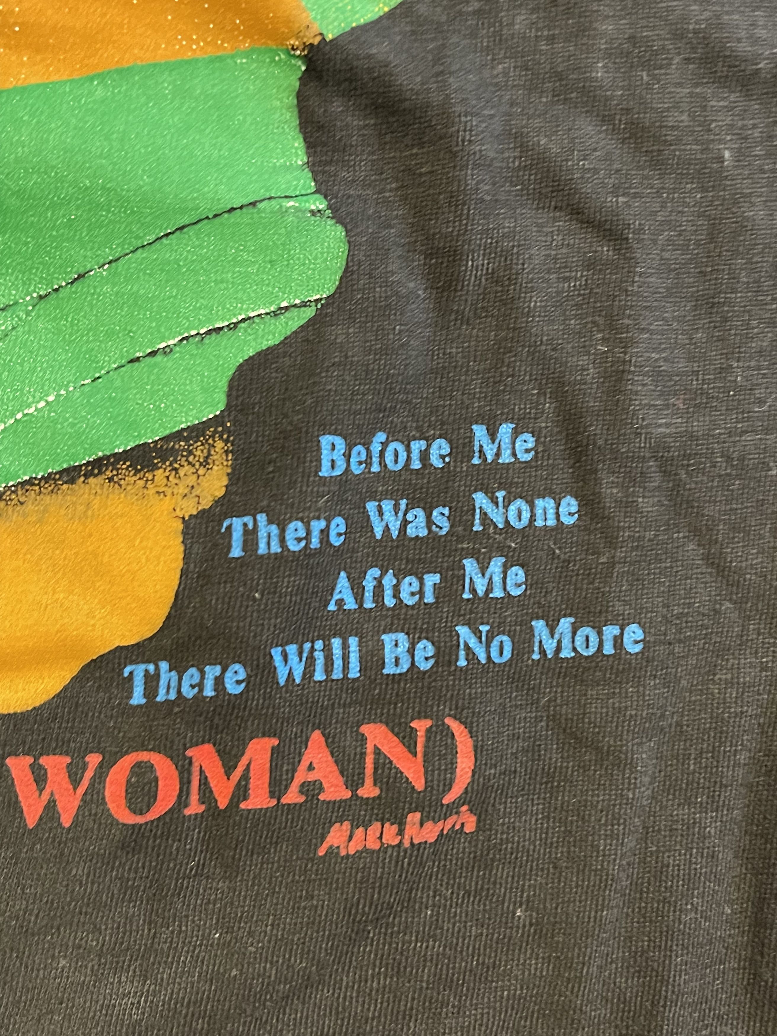 Rap Tees × Vintage 1990's Black Woman Africa Vintage Freaknic Rap T-Shirt Size US L / EU 52-54 / 3 - 7 Thumbnail