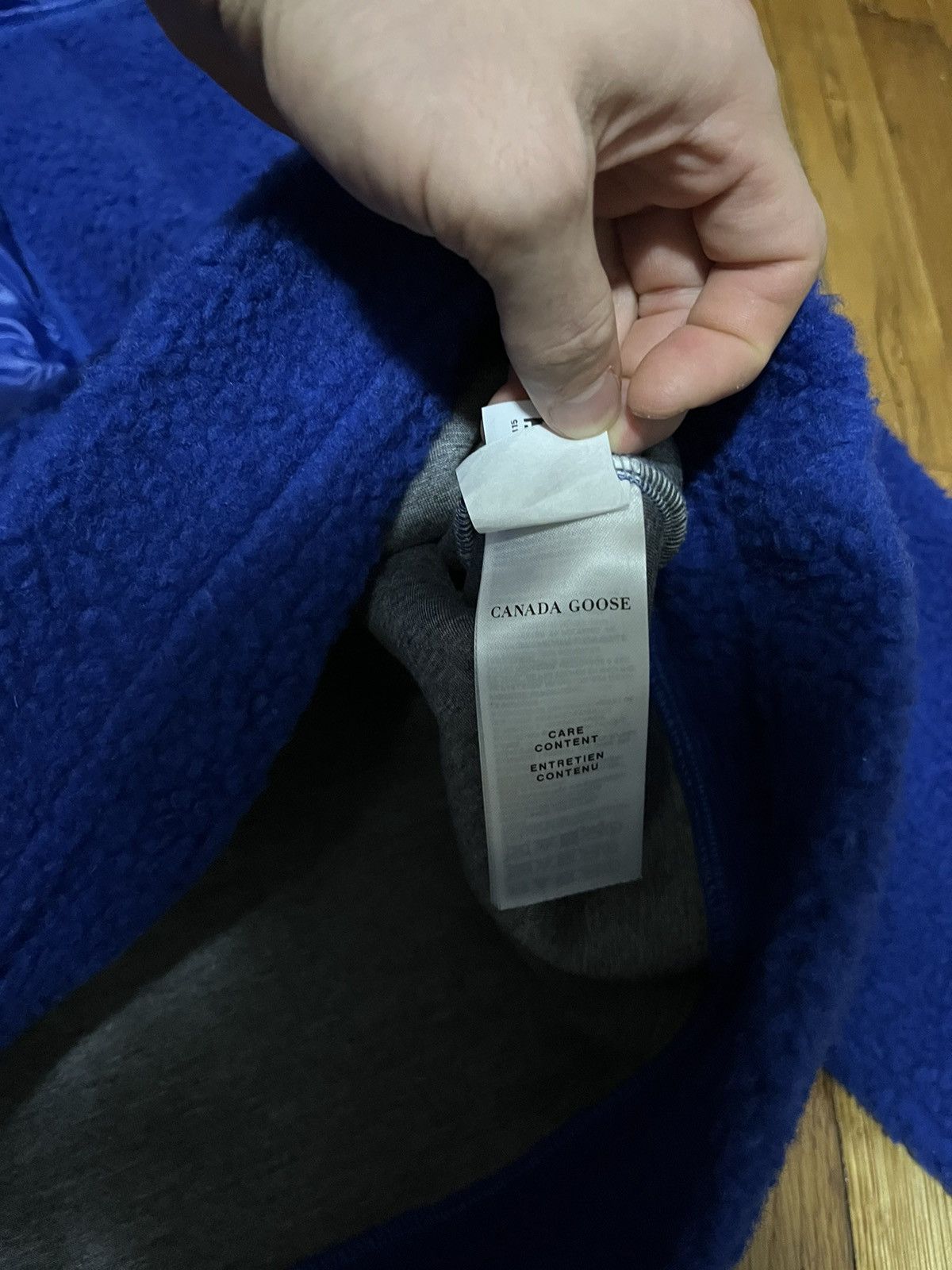 Canada Goose Canada Goose x Pyer Moss Puffer Fleece anorak CG disk blue M Size US M / EU 48-50 / 2 - 5 Thumbnail