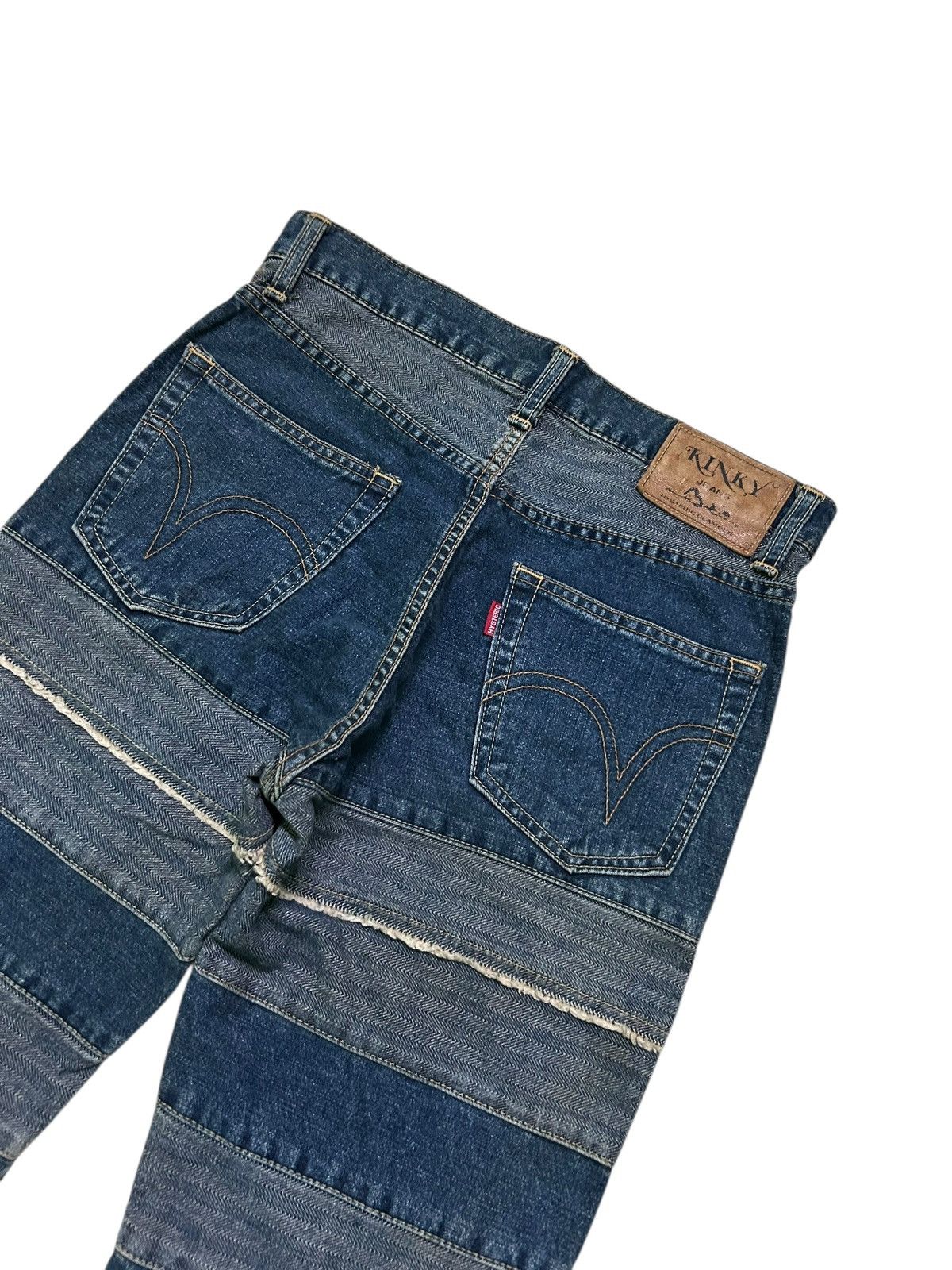Hysteric Glamour × Kapital × Vintage HYSTERIC GLAMOUR HAGI FLARE VINTAGE DENIM JEANS Size US 28 / EU 44 - 6 Thumbnail