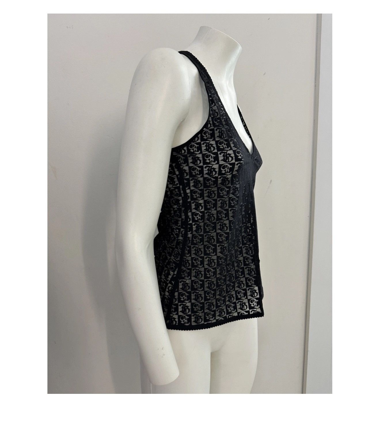 John Galliano John Galliano logo monogram tank Size L / US 10 / IT 46 - 5 Thumbnail