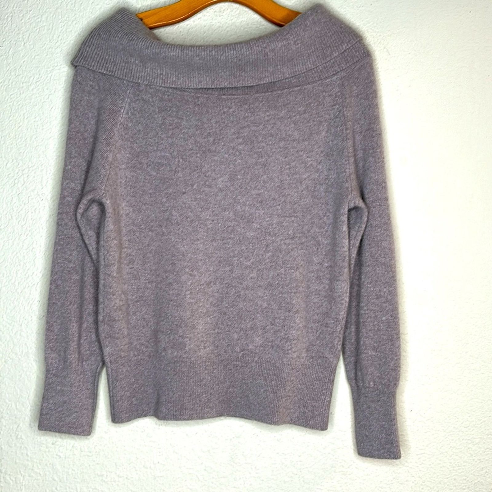 White + Warren White + Warren Cashmere Bardot Knit Sweater Tan Size Medium Size M / US 6-8 / IT 42-44 - 13 Thumbnail
