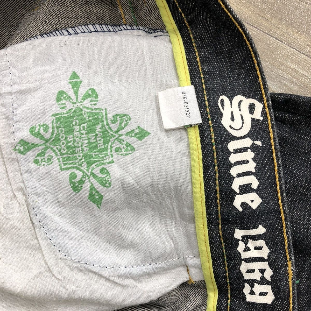 Coogi × Japanese Brand × Vintage RARE🇯🇲 Y2K Vintage Coogi Jamaica Baggy Embroidered Jeans Size US 40 / EU 56 - 8 Thumbnail