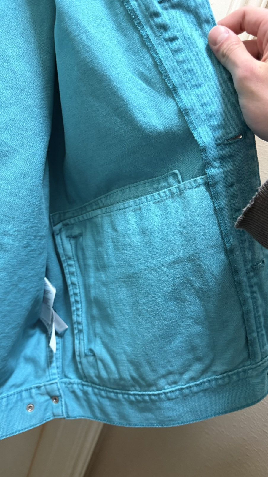 Calvin Klein Calvin Klein teal trucker Size US M / EU 48-50 / 2 - 4 Thumbnail