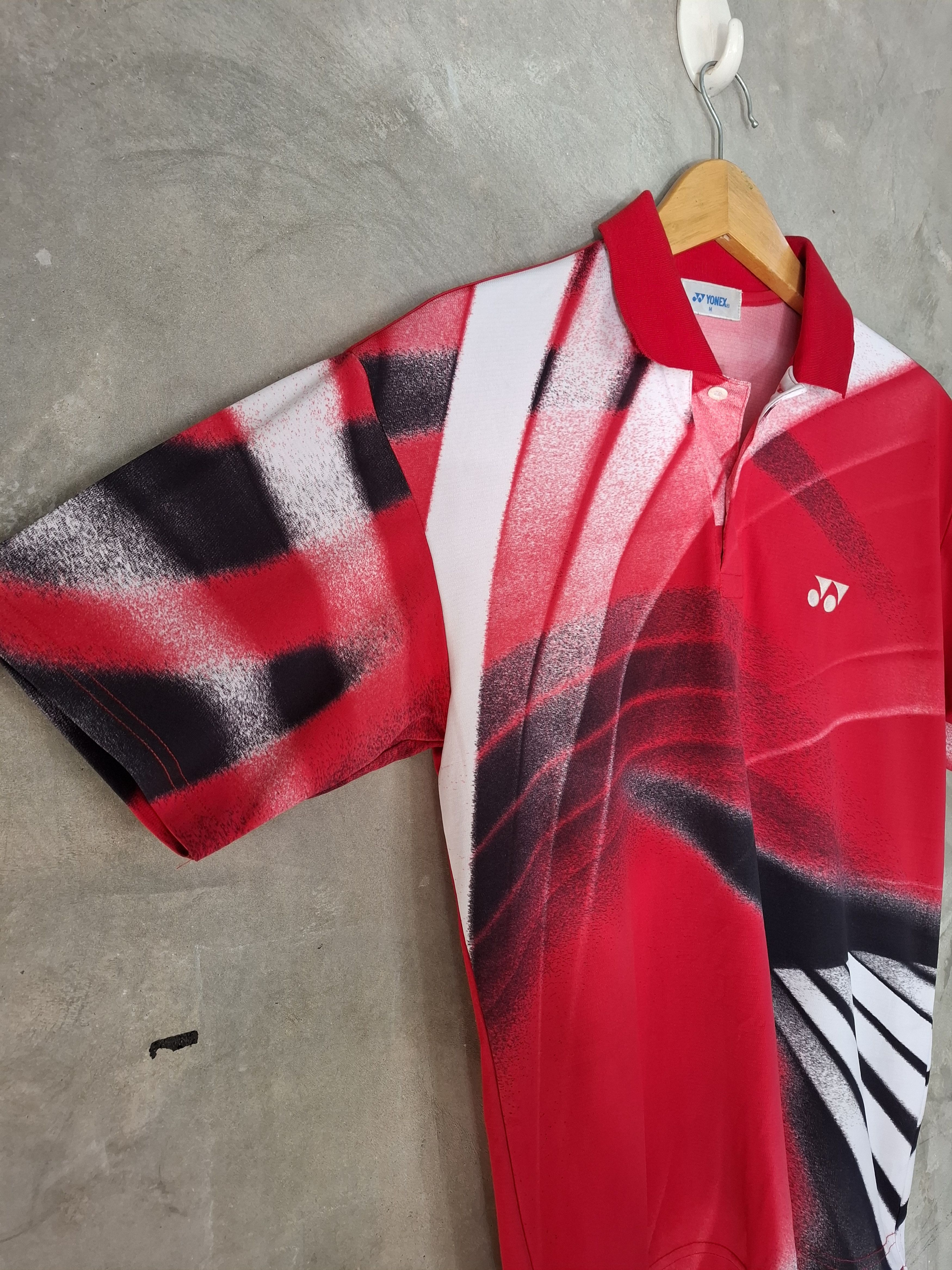 Vintage 🔥 Vintage 90s Yonex Red Size US M / EU 48-50 / 2 - 2 Thumbnail