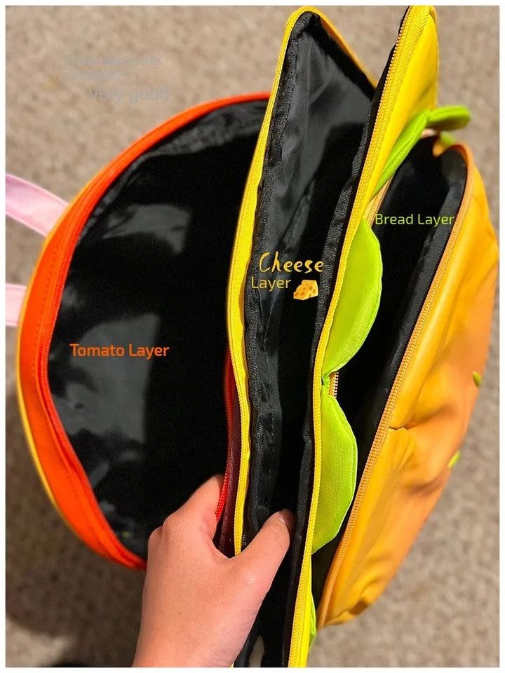 Japanese Brand Hamburger backpack Size ONE SIZE - 2 Thumbnail