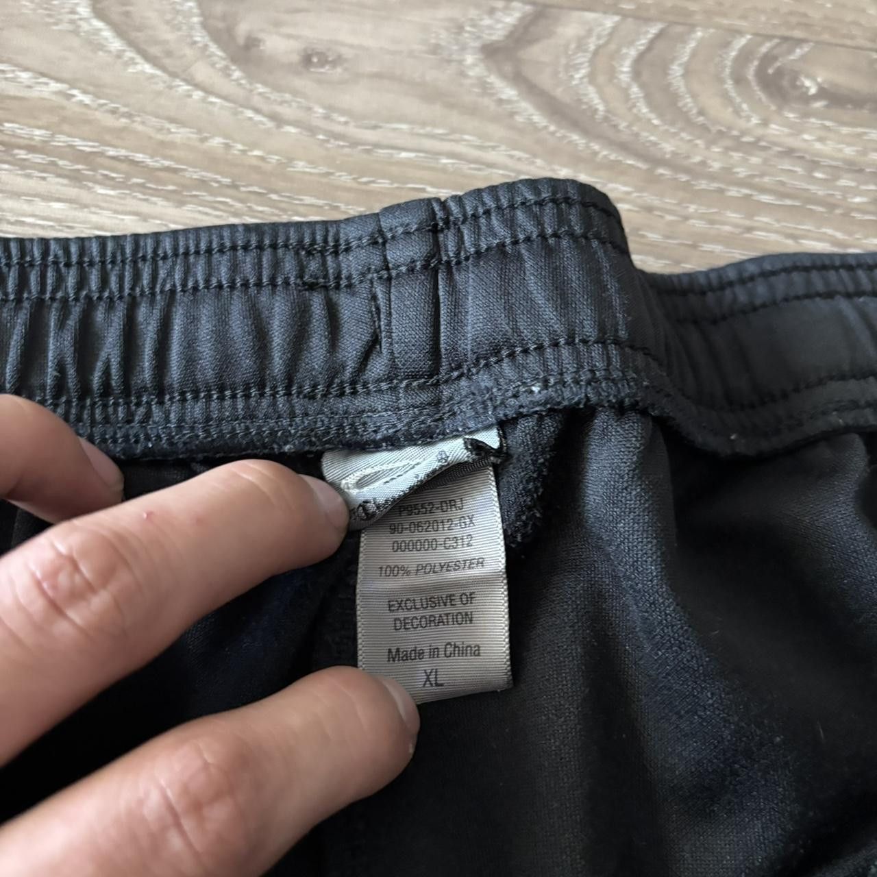 Vintage Crazy Vintage Y2K/2000s Baggy Black White Striped Track Pants! Fits XL Size US 40 / EU 56 - 6 Thumbnail