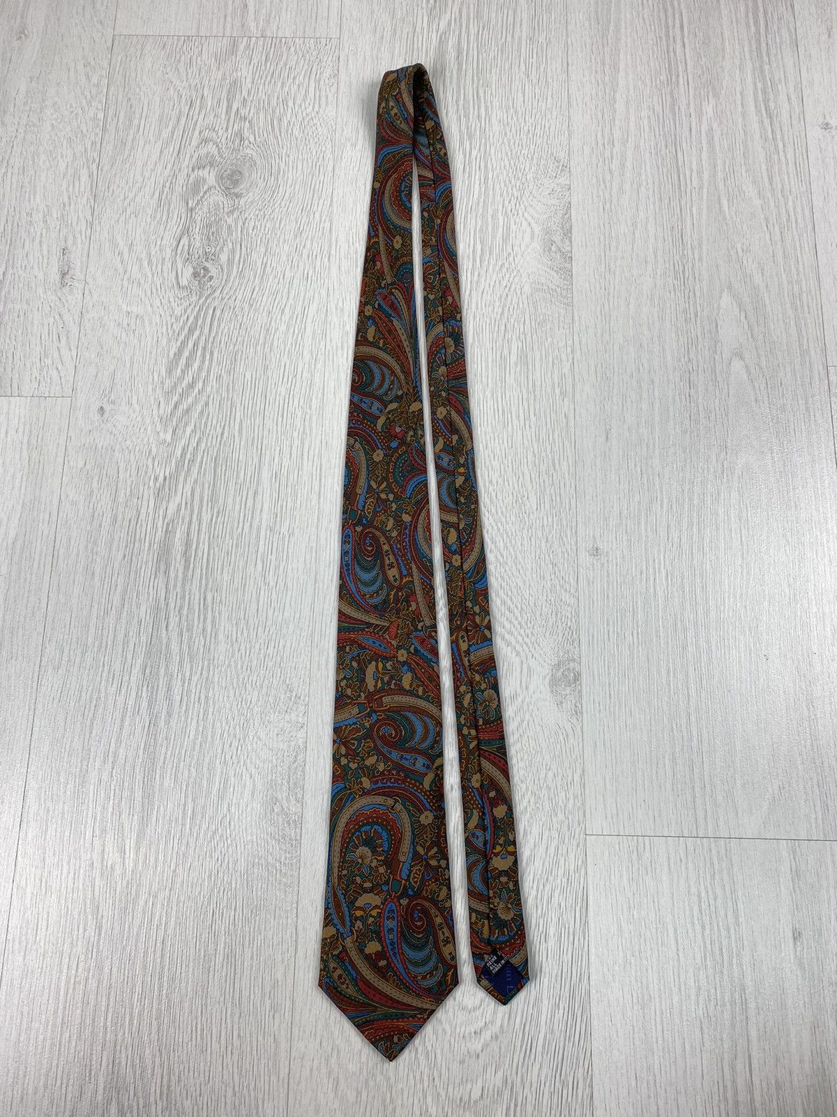 Christian Dior Monsieur Vintage Christian Dior Monsieur Floral Tie 100% Silk Size ONE SIZE - 2 Thumbnail