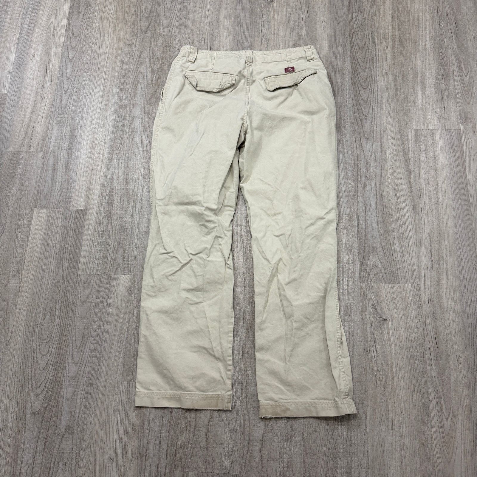 Tommy Hilfiger Vintage Tommy Hilfiger Pants Men's 33x32 Ivory Straight Size US 33 - 9 Thumbnail