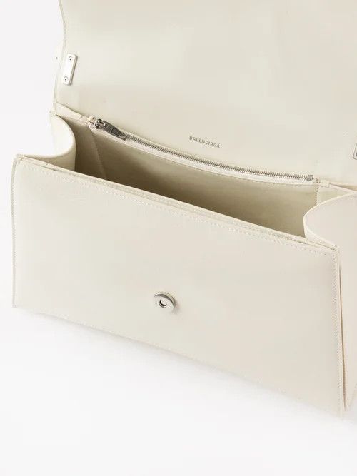 Balenciaga o1mt1gz0824 Size: OS / Crush Medium Sling Bag in Cream Size ONE SIZE - 4 Thumbnail