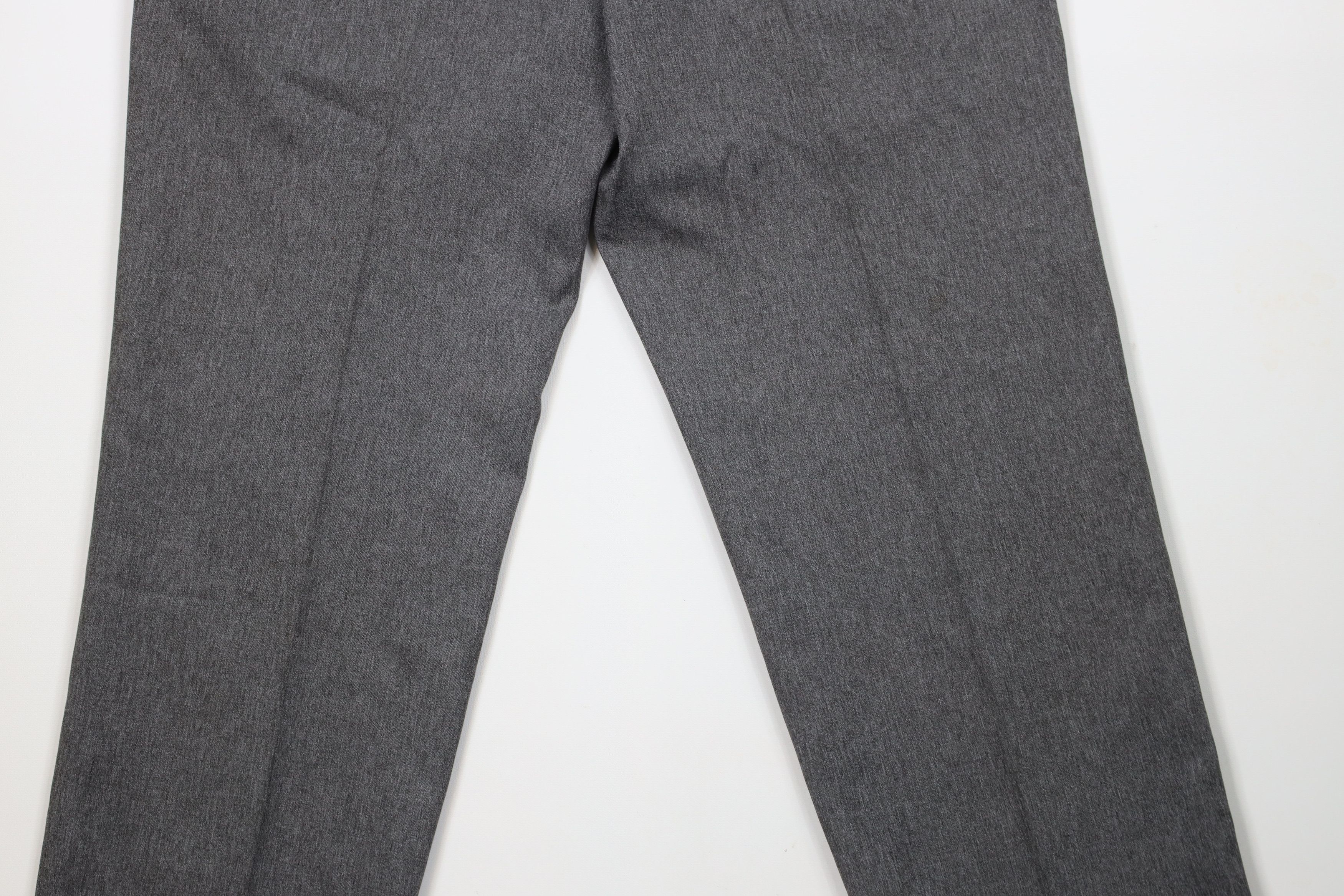 Levi's × Vintage Vintage Y2K 2004 Levis Knit Wide Leg Chino Pants Gray Size US 36 / EU 52 - 14 Thumbnail