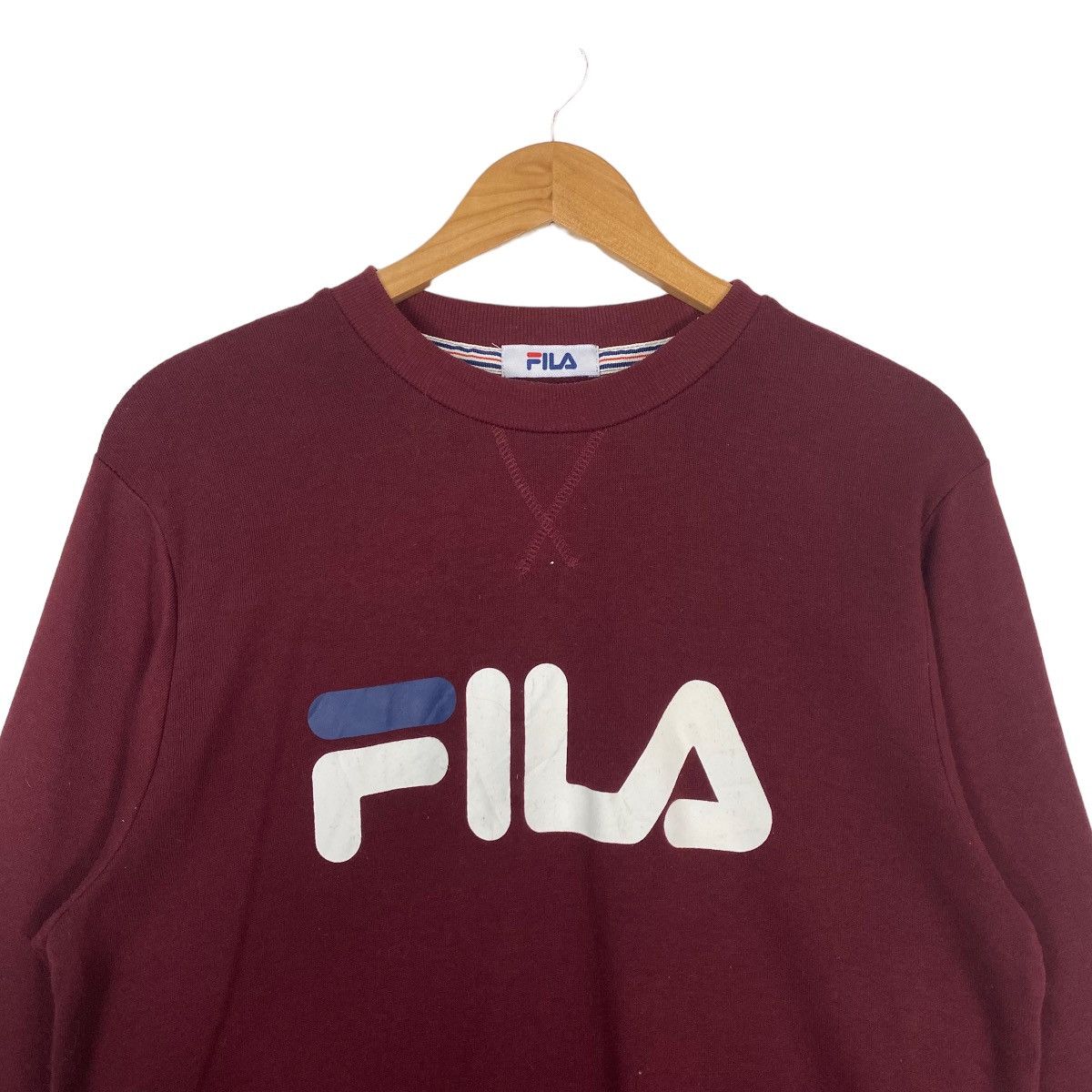 Fila × Sports Specialties Vintage Fila Big Logo Crewneck Sweatshirt Size M Size US M / EU 48-50 / 2 - 3 Thumbnail