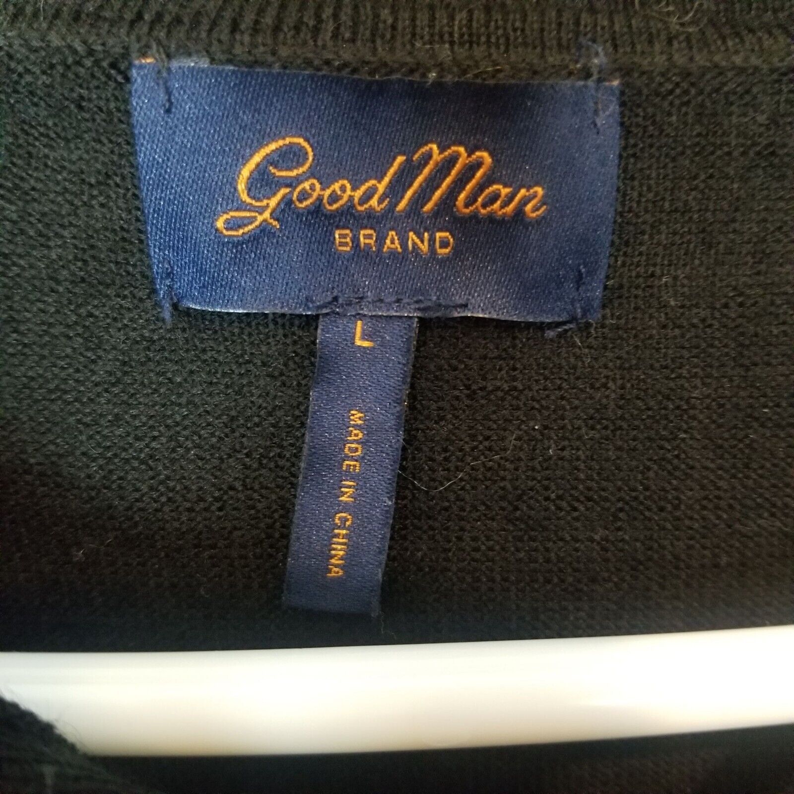 Good Man Brand Good Man Brand Mens Extrafine Merino Wool Pullover Sweater L Size US L / EU 52-54 / 3 - 7 Thumbnail