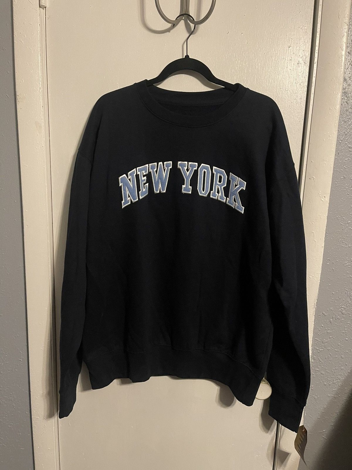 Vintage NYC Crewneck Size US XL / EU 56 / 4 - 1 Thumbnail