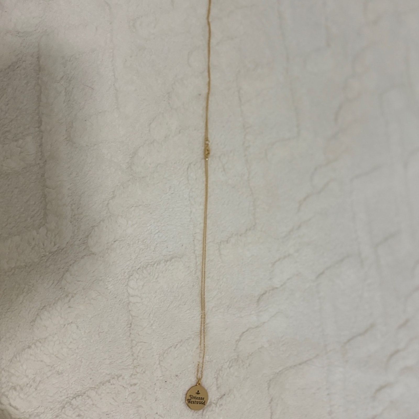 Vivienne Westwood Vivienne Westwood Logo Pendant Necklace 18K gold-plated Size ONE SIZE - 8 Thumbnail