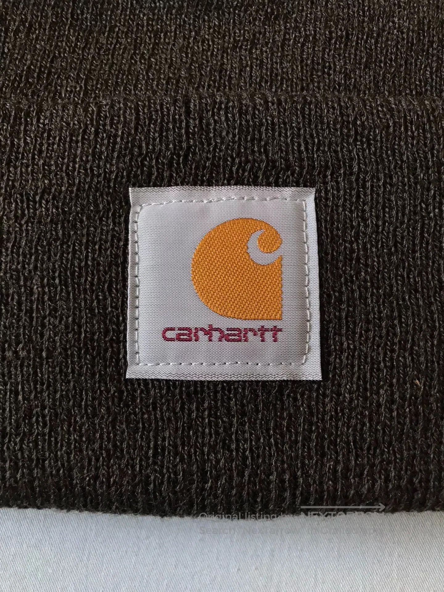 Carhartt Carhartt A18 DGR Dark Green Beanie. Size ONE SIZE - 5 Thumbnail
