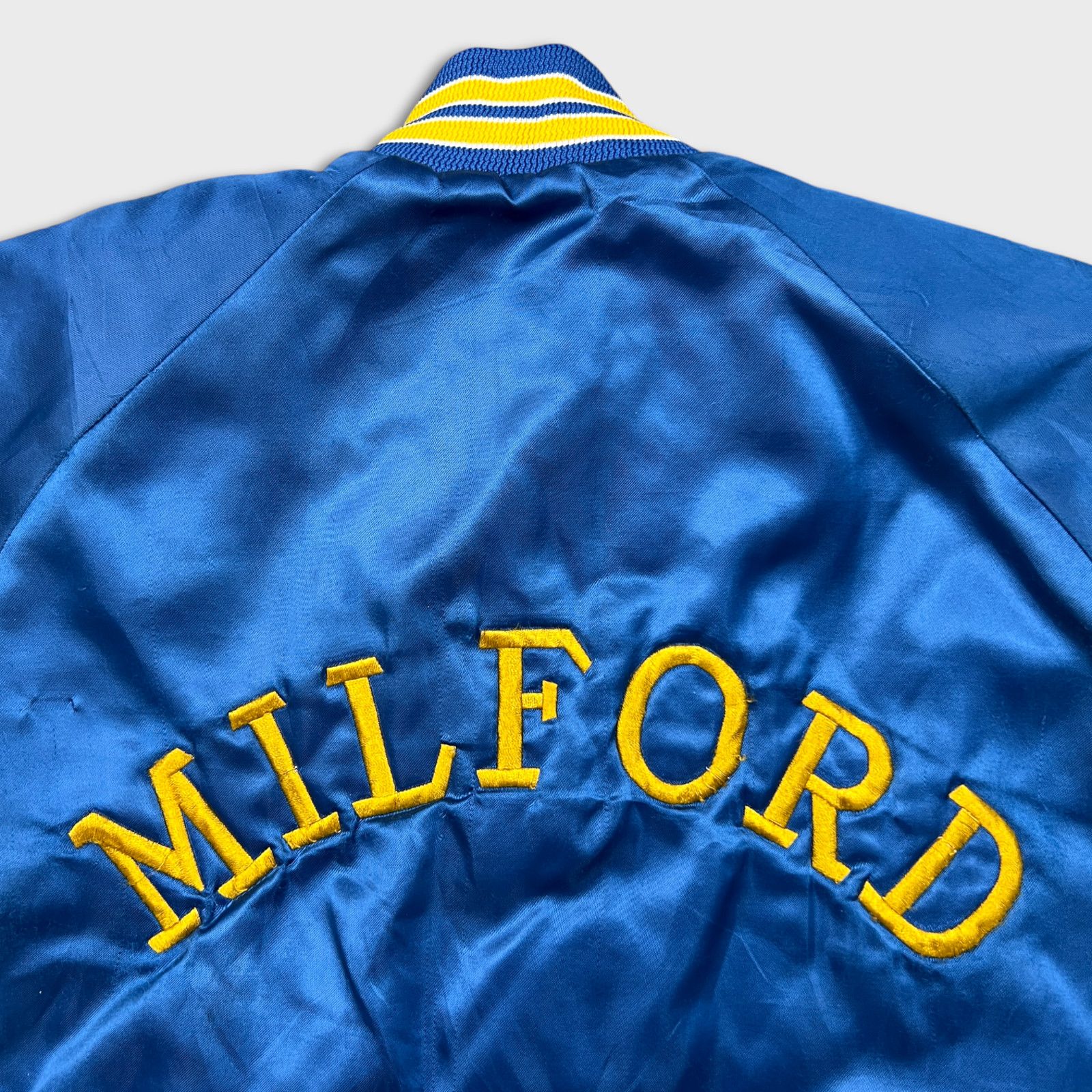 Chalk Line × Vintage VTG Chalk Line Milford Baseball Satin Jacket XS USA Bomber Size US XS / EU 42 / 0 - 8 Thumbnail