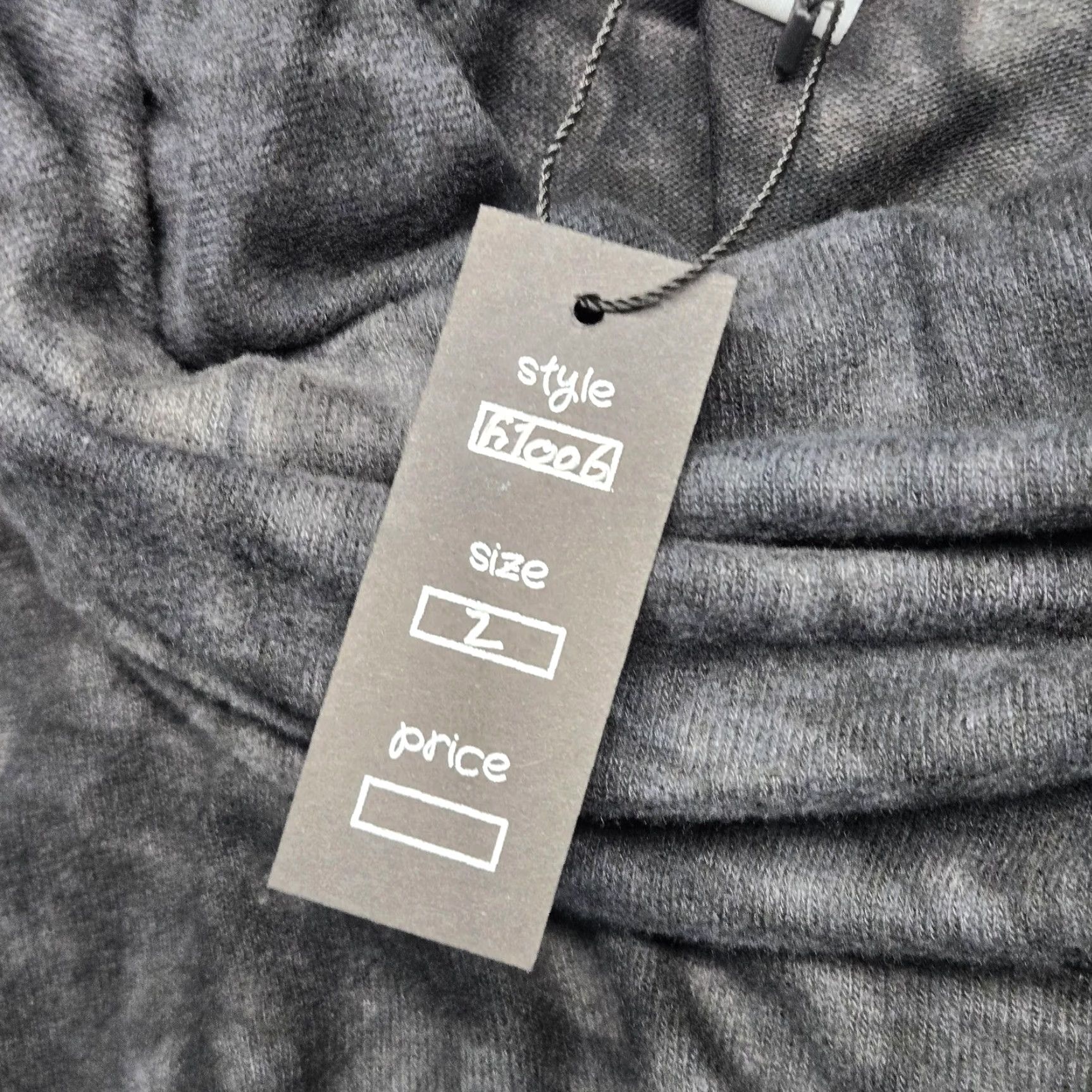 Vintage VINTAGE? No — (Original) French Kyss Cape Sweater Womens 2 Gray Cowl Neck Poncho Pockets Cozy Knit NWT Size XS / US 0-2 / IT 36-38 - 5 Thumbnail