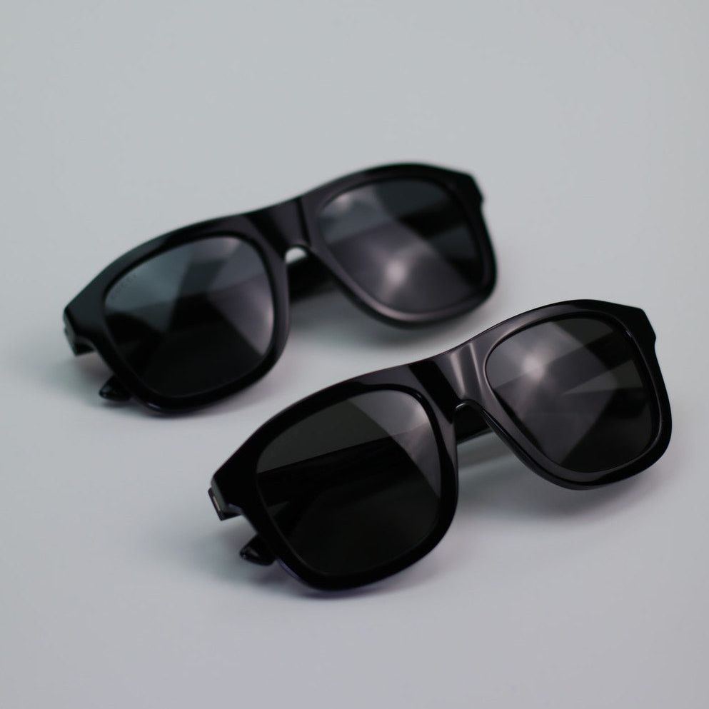 Gucci NEW Gucci Sunglasses GG1316S 001 Black Grey Men Authentic Size ONE SIZE - 8 Thumbnail