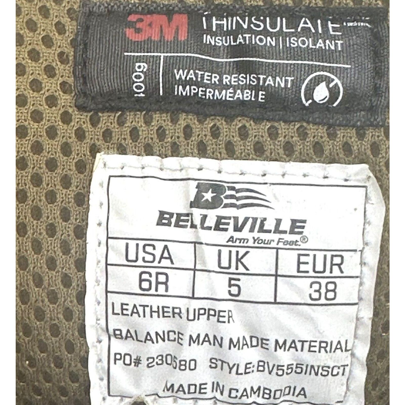 Belleville Belleville Squall BV555INSCT 400g Insulate Composite Toe 6R Size US 6 / EU 39 - 4 Thumbnail