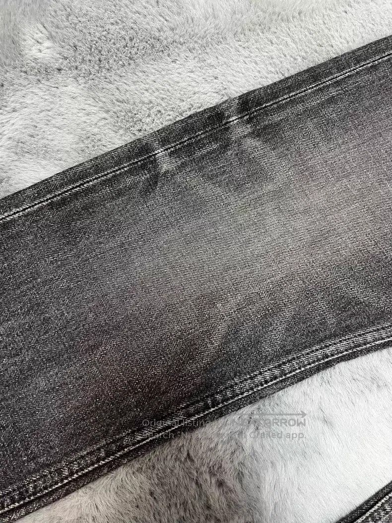 Celine Celine Smoke Black Washed Straight Leg Jeans Size US 28 / EU 44 - 6 Thumbnail