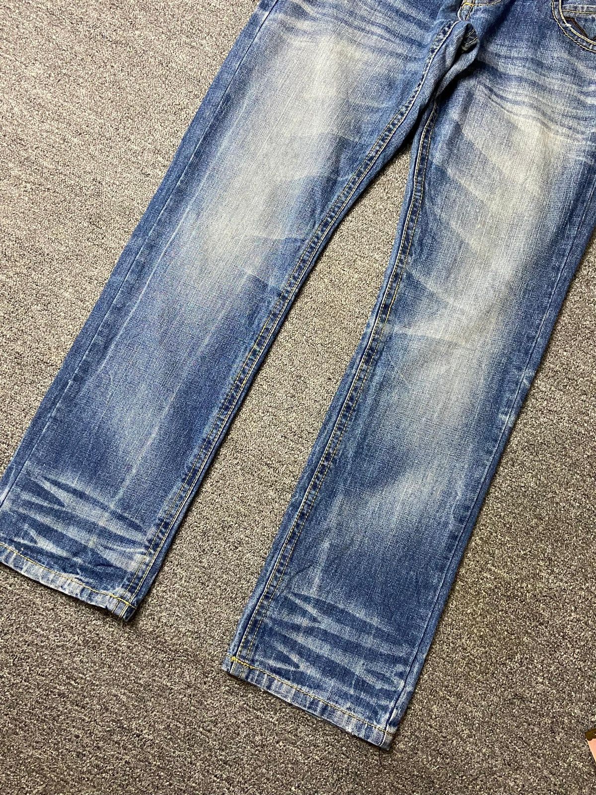Japanese Brand GD GOODEAL Distressed Denim Jeans (149) Size US 32 / EU 48 - 13 Thumbnail