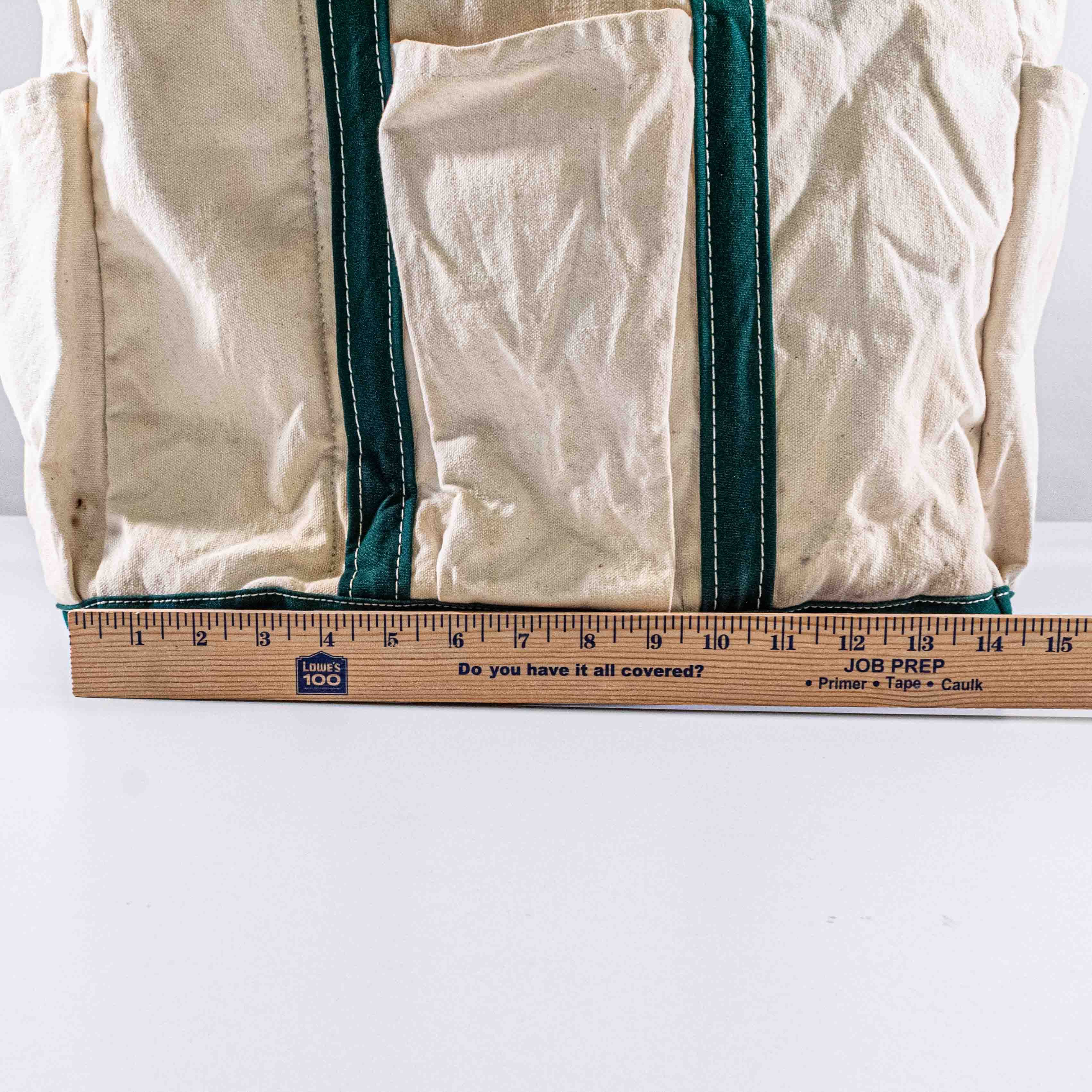 L.L. Bean LL Bean Canvas Garden Tote Bag Distressed Boat and Tote Size ONE SIZE - 7 Thumbnail