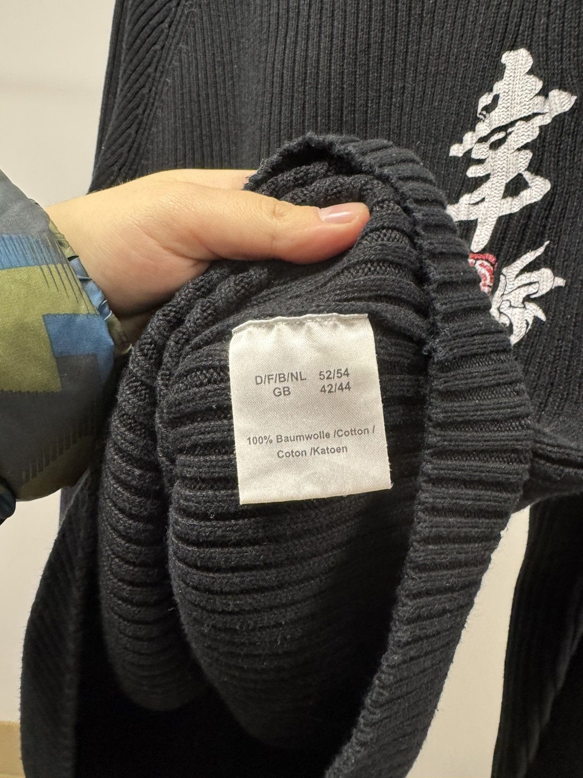 Japanese Brand × Vintage Vintage Striped Sweater Avant Garde Y2K Style Japanese Size US L / EU 52-54 / 3 - 5 Thumbnail