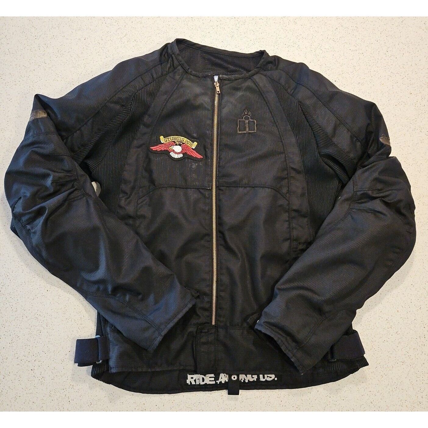Other Icon Motorcycle Merc Jacket Womens XL Black Armored Padded M Size XL / US 12-14 / IT 48-50 - 3 Thumbnail