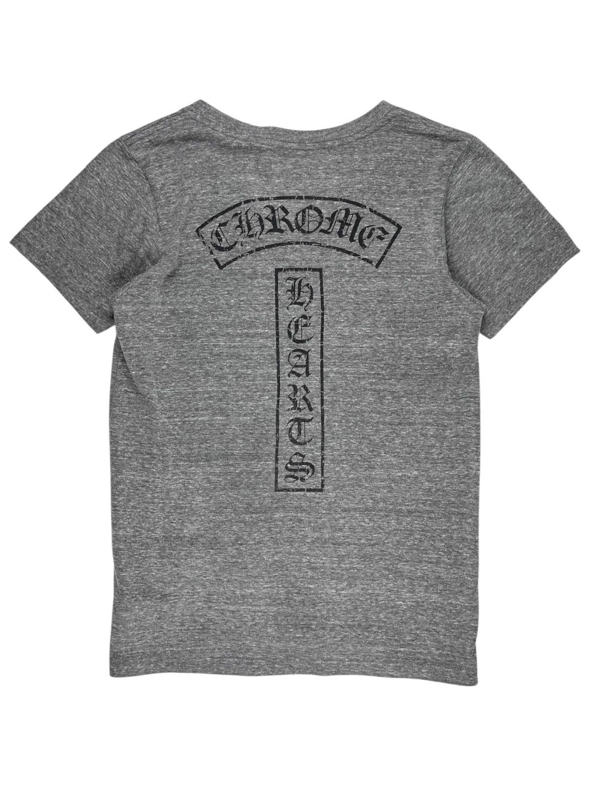 Chrome Hearts Chrome Hearts Vintage Star T Bar Logo Women’s V Neck Tshirt Size M / US 6-8 / IT 42-44 - 2 Thumbnail