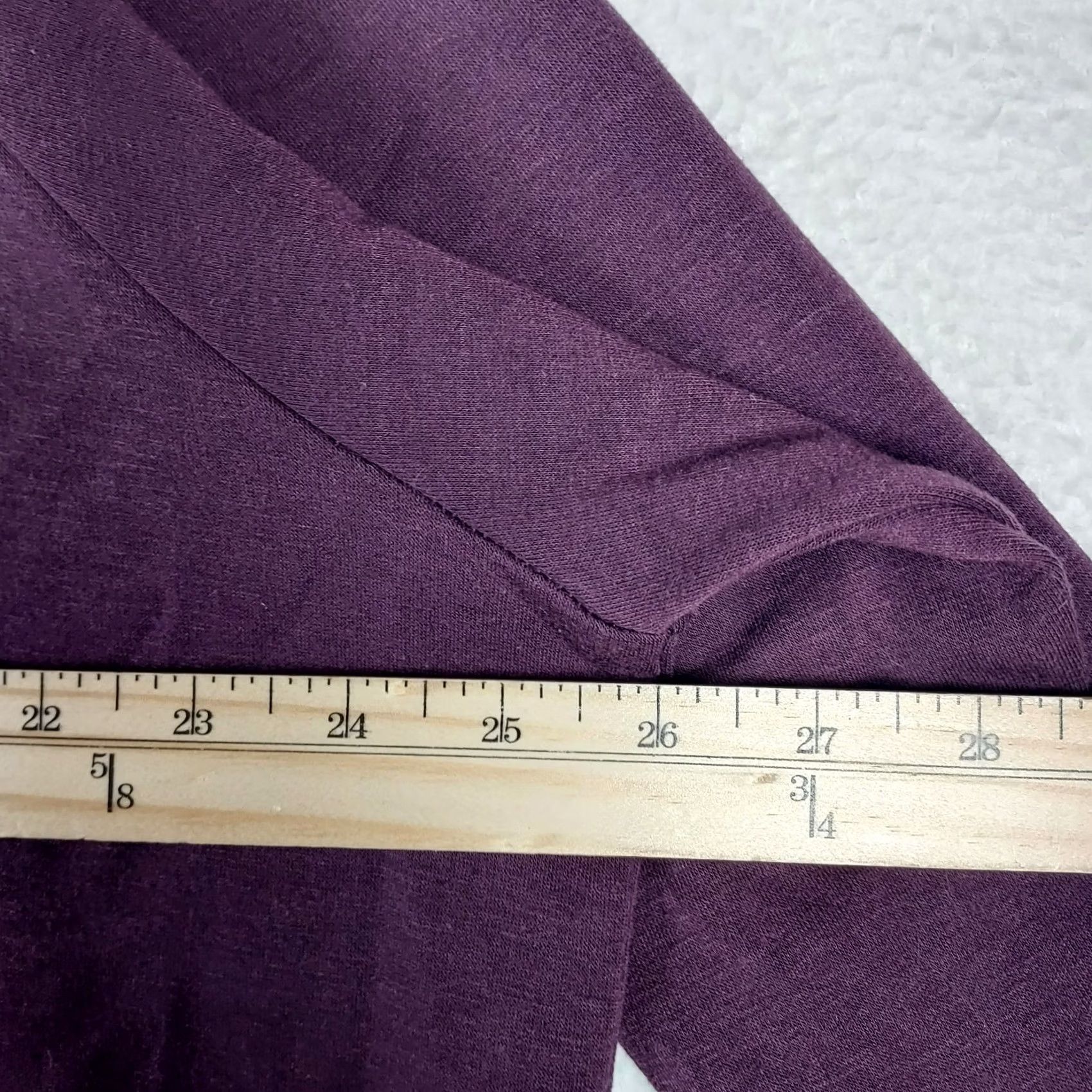 Eddie Bauer Eddie Bauer Womens XXL Pullover Sweatshirt Raglan Sleeve Purple Solid Cozy Stretch Top Winter Fall Spring Casual Activewear Mens Women Girls Boys Size XXL / US 16-18 / IT 52-54 - 7 Thumbnail