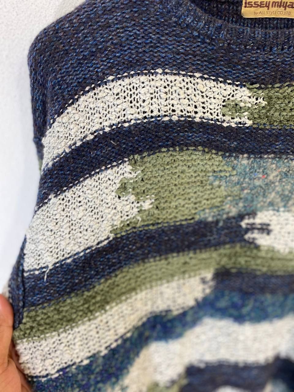 Issey Miyake vintage issey miyake knitwear very nice design Size US L / EU 52-54 / 3 - 5 Thumbnail
