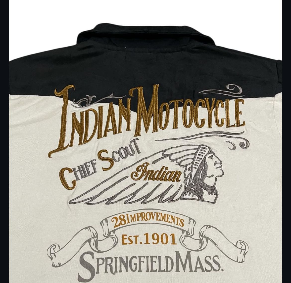 Indian Motorcycle 2000s Indian Motorcycle If Six Bondage Lace up Shirt y2k Lgb Size US M / EU 48-50 / 2 - 5 Thumbnail