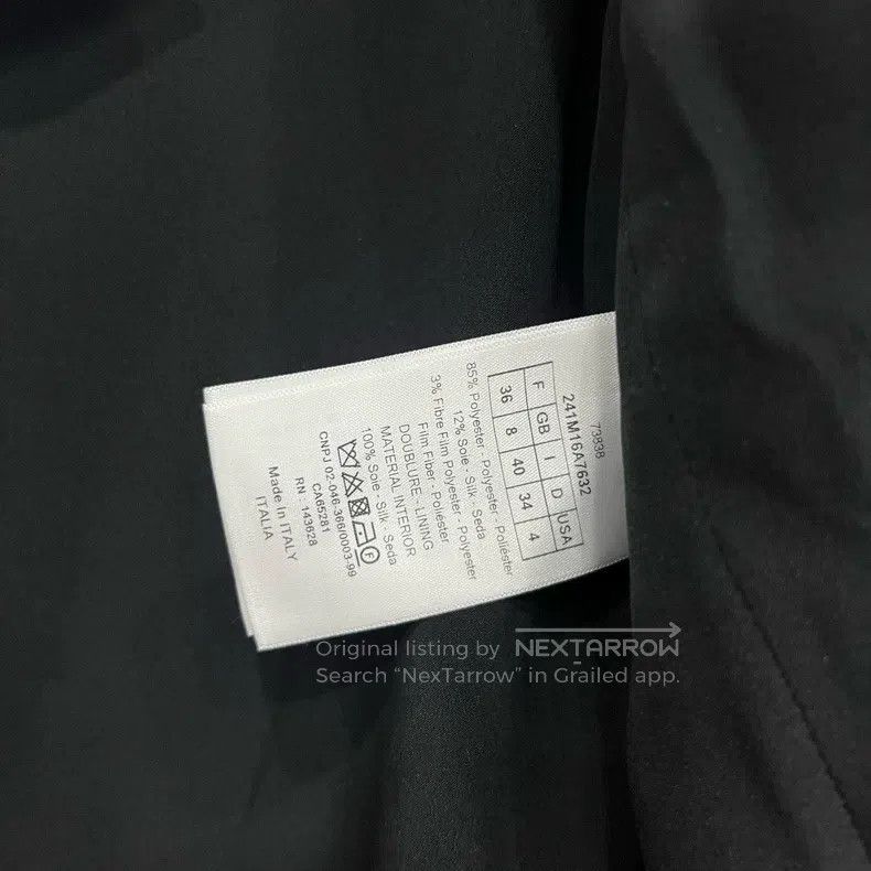 Dior Dior Show style embroidered pattern silk coat Size XS / US 0-2 / IT 36-38 - 5 Thumbnail