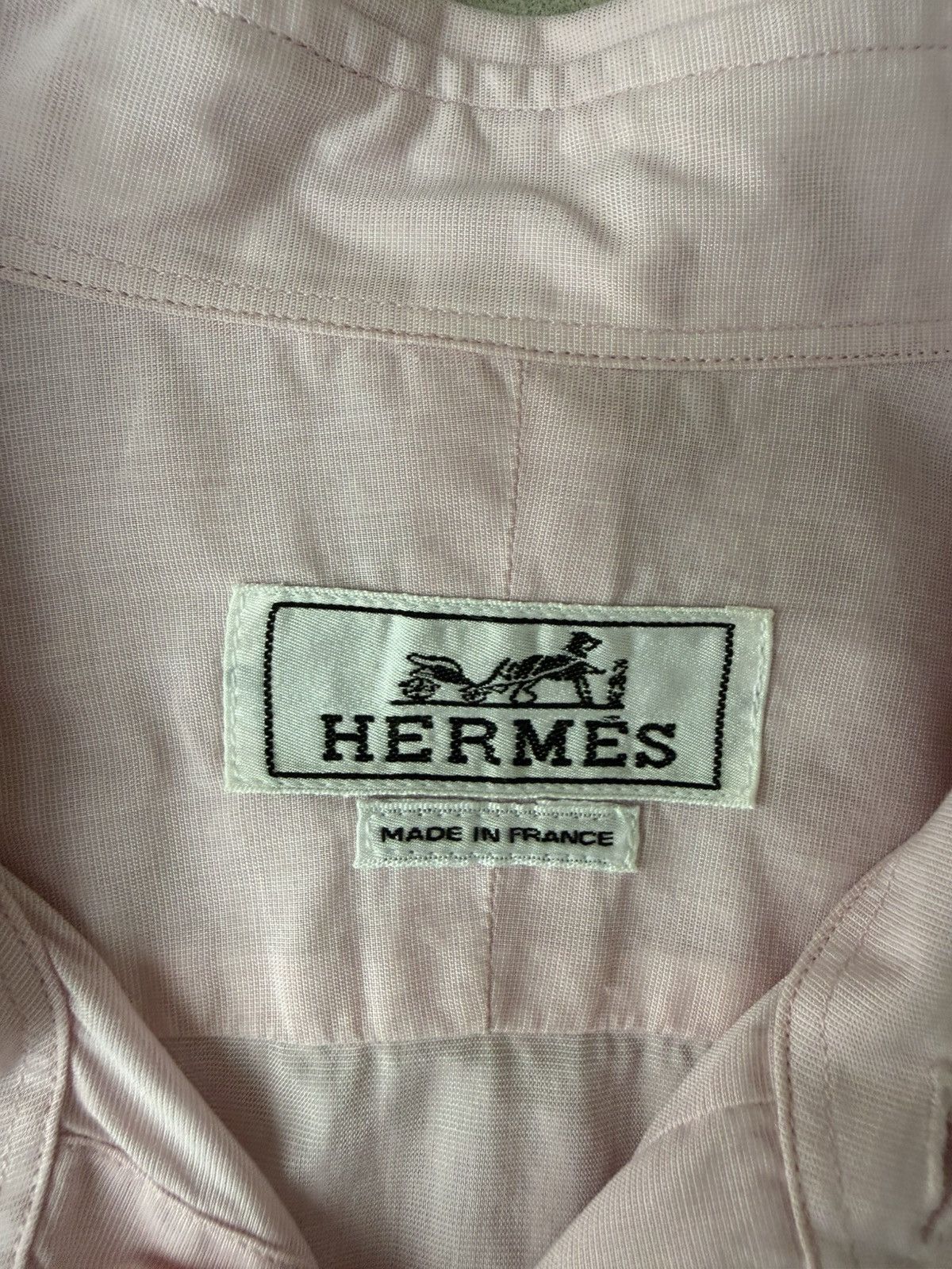 Hermes Vintage Hermes Shirts Button Ups Size US M / EU 48-50 / 2 - 3 Thumbnail