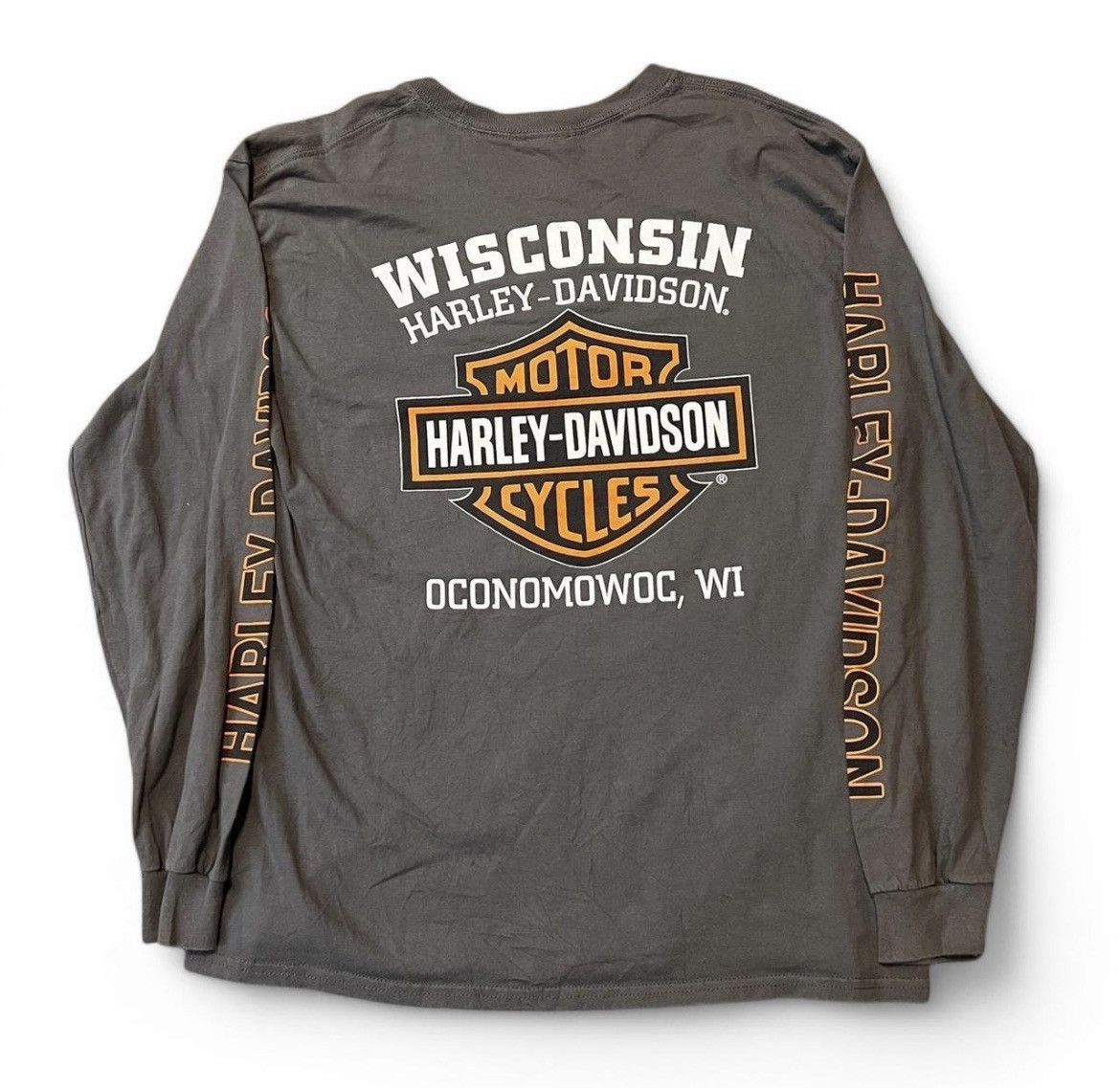 Harley Davidson Harley Davidson Wisconsin Long Sleeve Size US XL / EU 56 / 4 - 1 Thumbnail