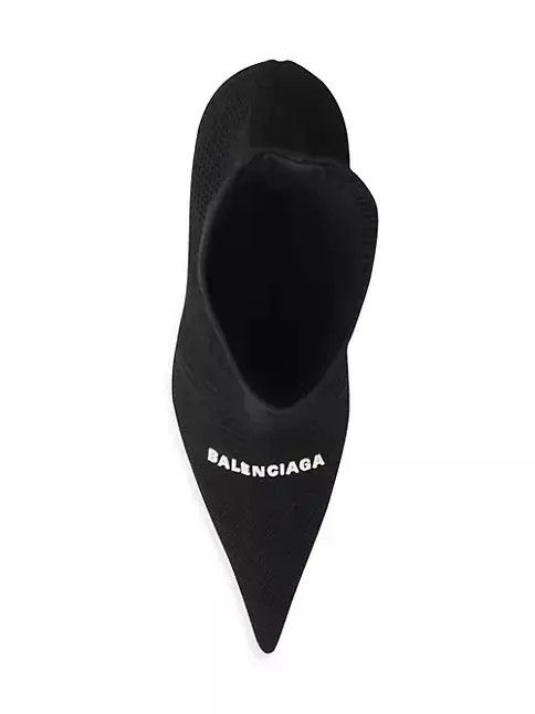 Balenciaga o1w1db10425 Knife 2.0 80MM Booties in Black Size US 11 / IT 41 - 3 Thumbnail