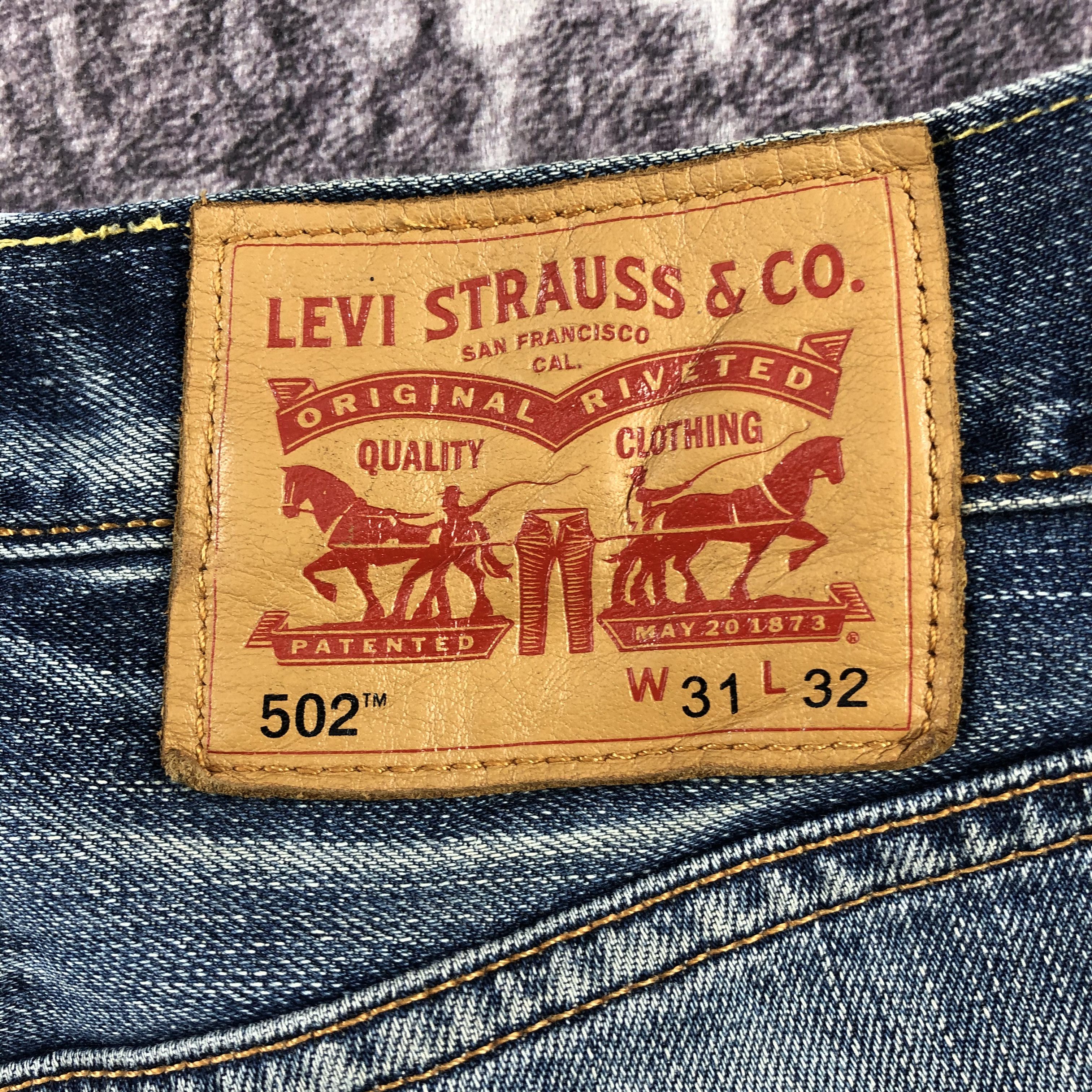 Levi's × Levi's Vintage Clothing × Vintage Vintage Ripped Levis 502 Jeans-JM2711 Size US 32 / EU 48 - 9 Thumbnail