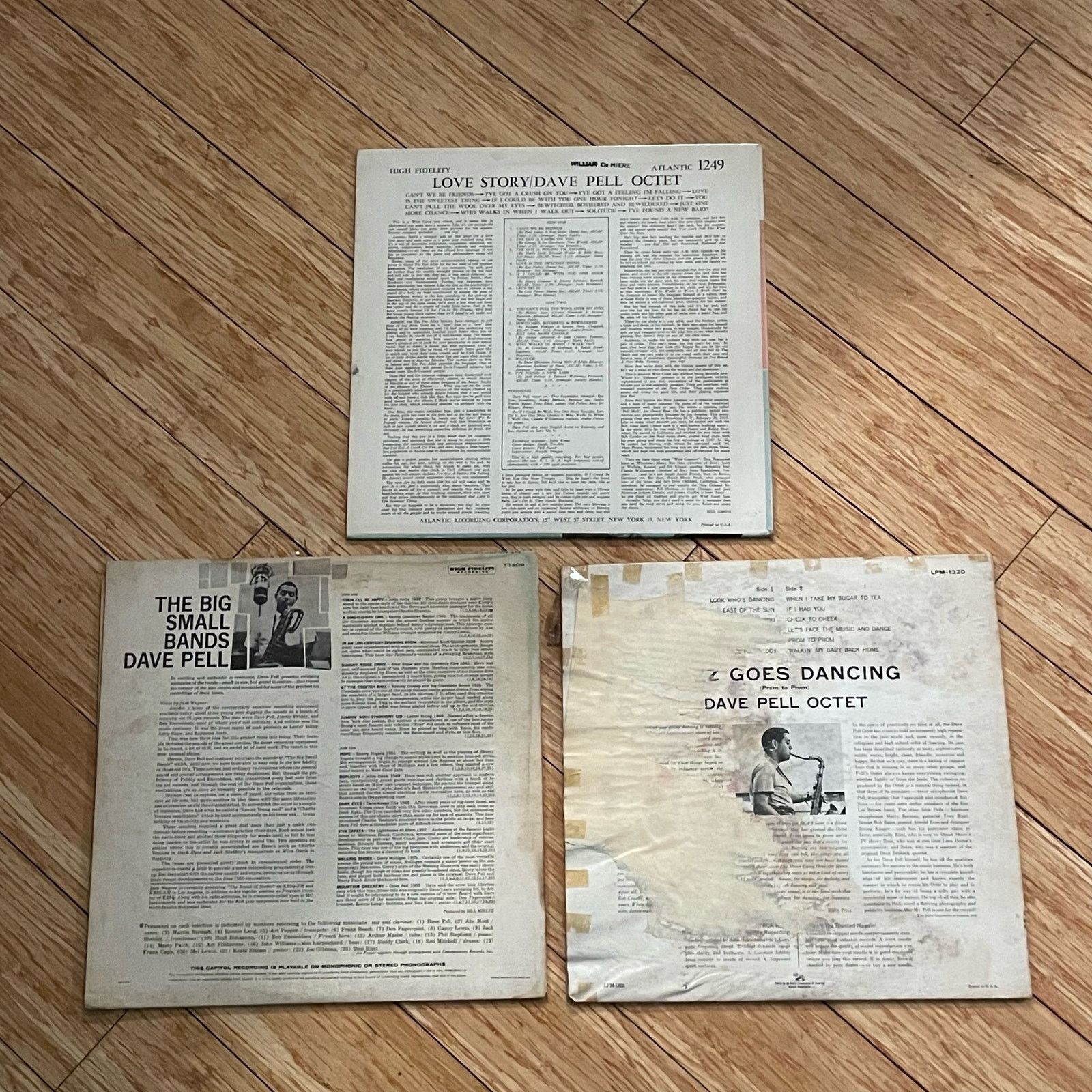 Other Lot of 3 Dave Pell LPs vintage vinyl records cool jazz retro Size ONE SIZE - 2 Thumbnail