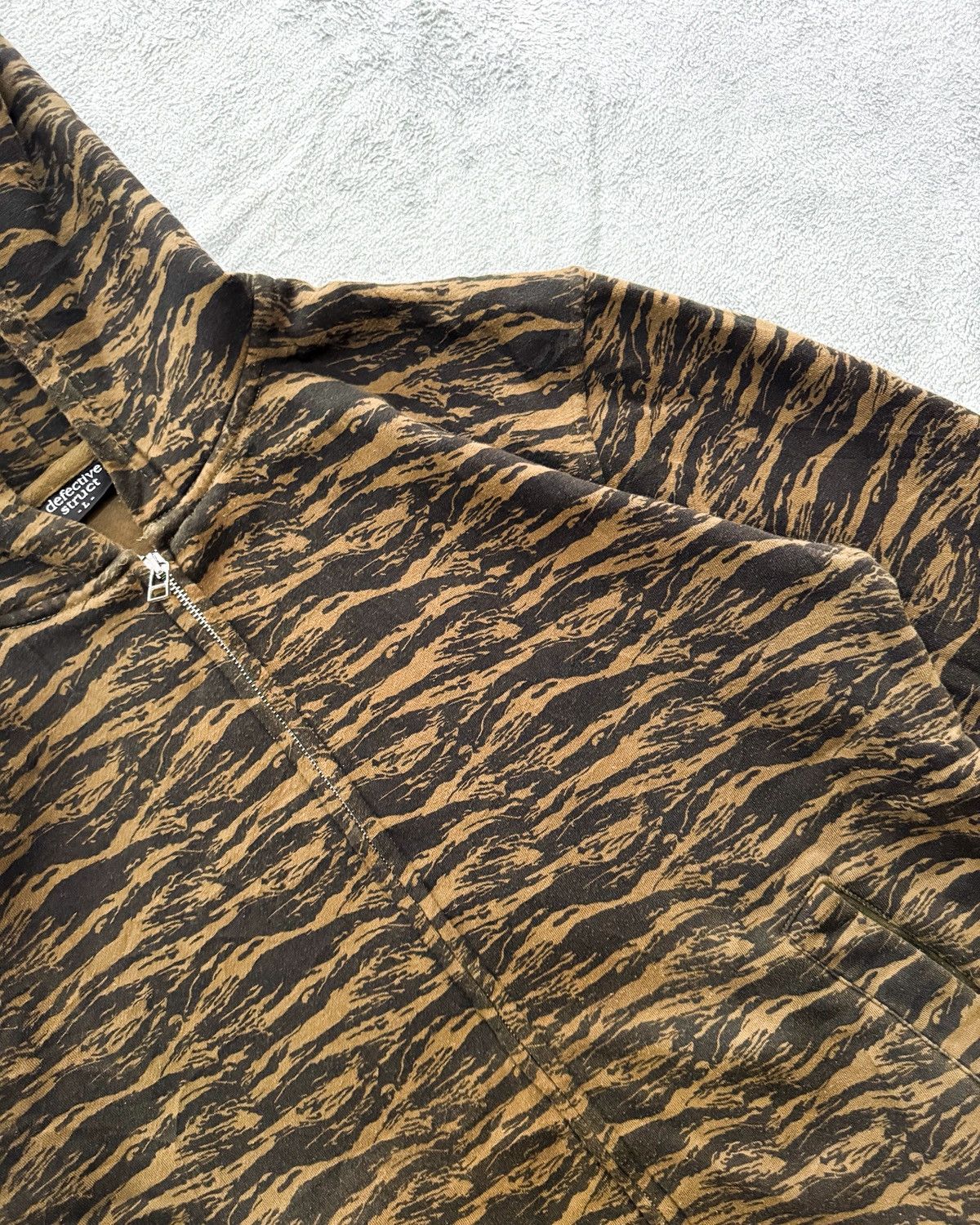 Defective Struct Defective Struct Fullzipper Camo Hoodie Size US L / EU 52-54 / 3 - 5 Thumbnail