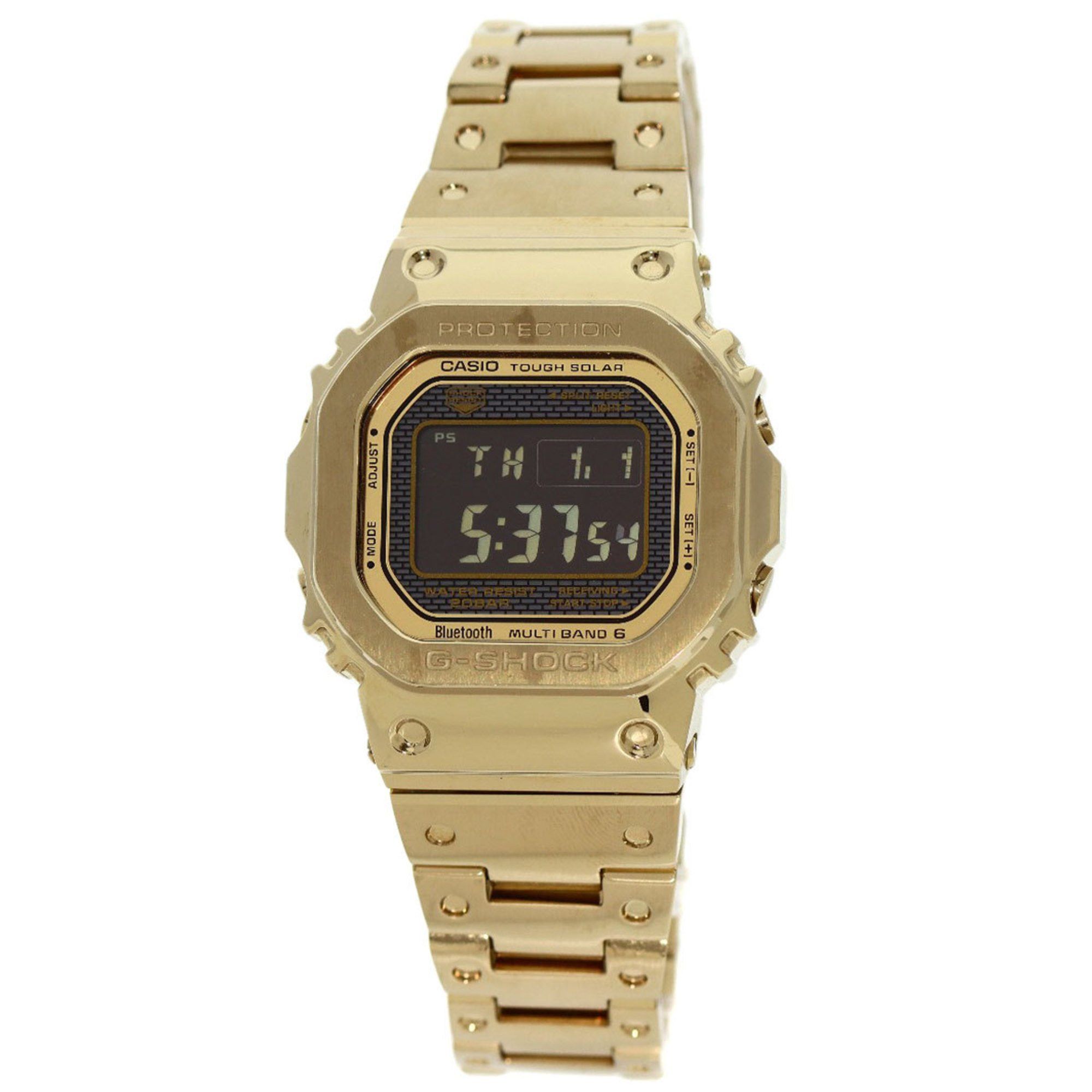 image of Casio Gmw-B5000-9Jf G-Shock Tough Solar Watch Stainless Steel/ss Men's Casio in Black