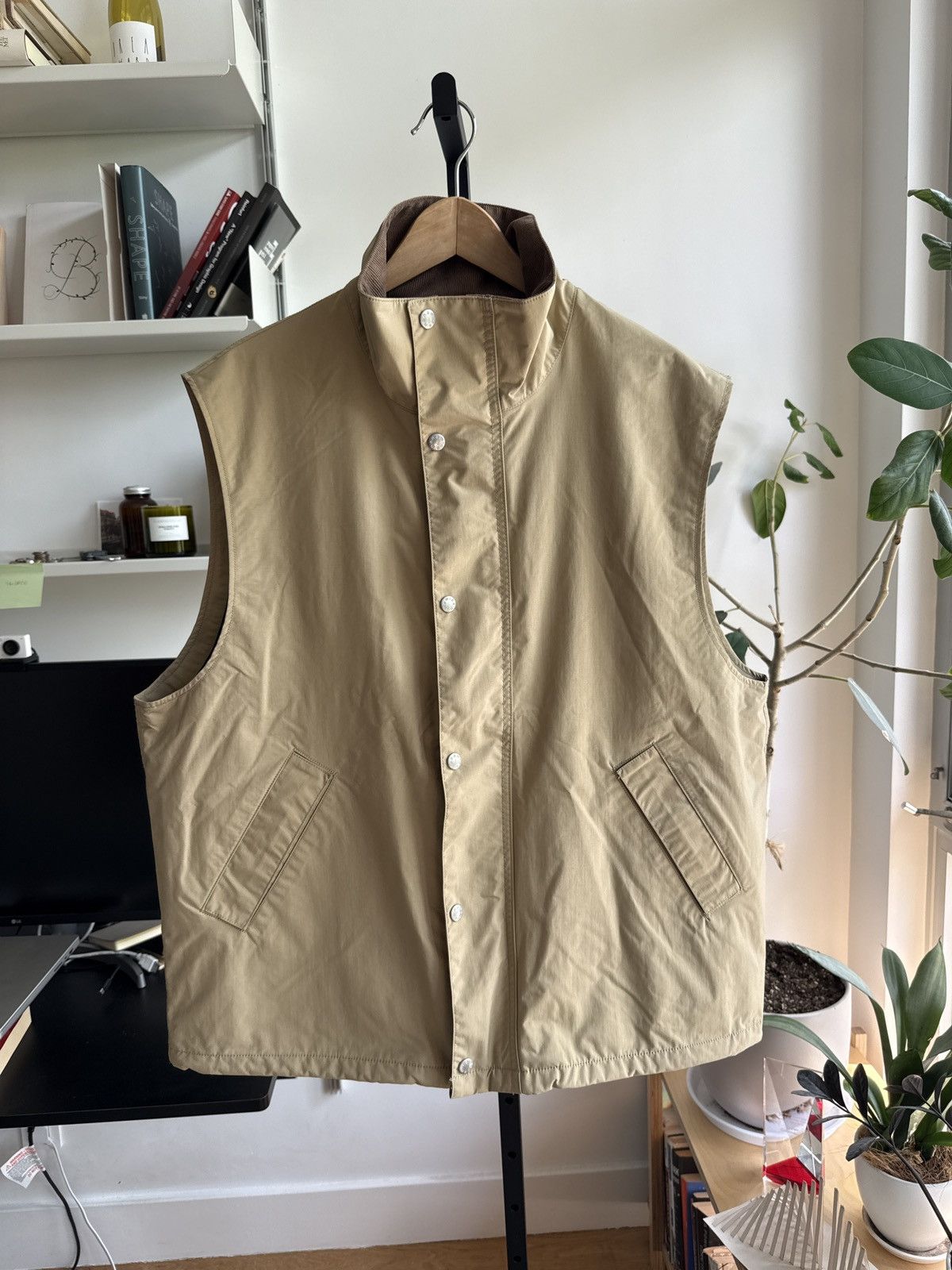 Nanamica Nanamica 2L Pertex Unlimited Field Vest Beige Size US L / EU 52-54 / 3 - 1 Thumbnail