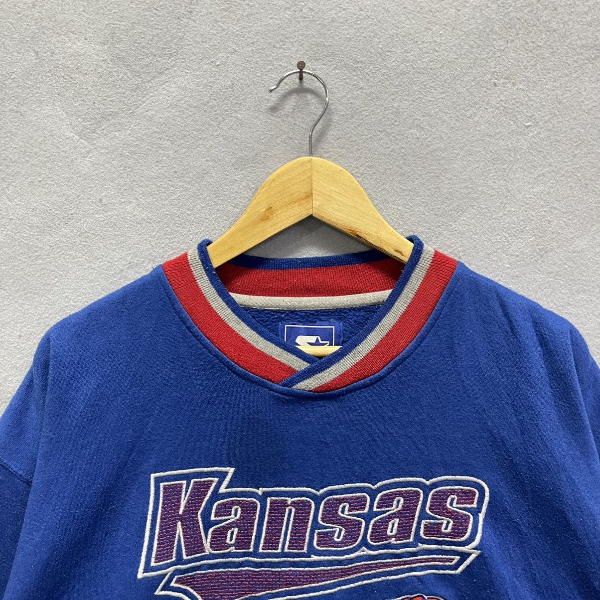 Starter Vintage Starter Kansas Jayhawks NCAA Crewneck Sweatshirt Size US XL / EU 56 / 4 - 2 Thumbnail